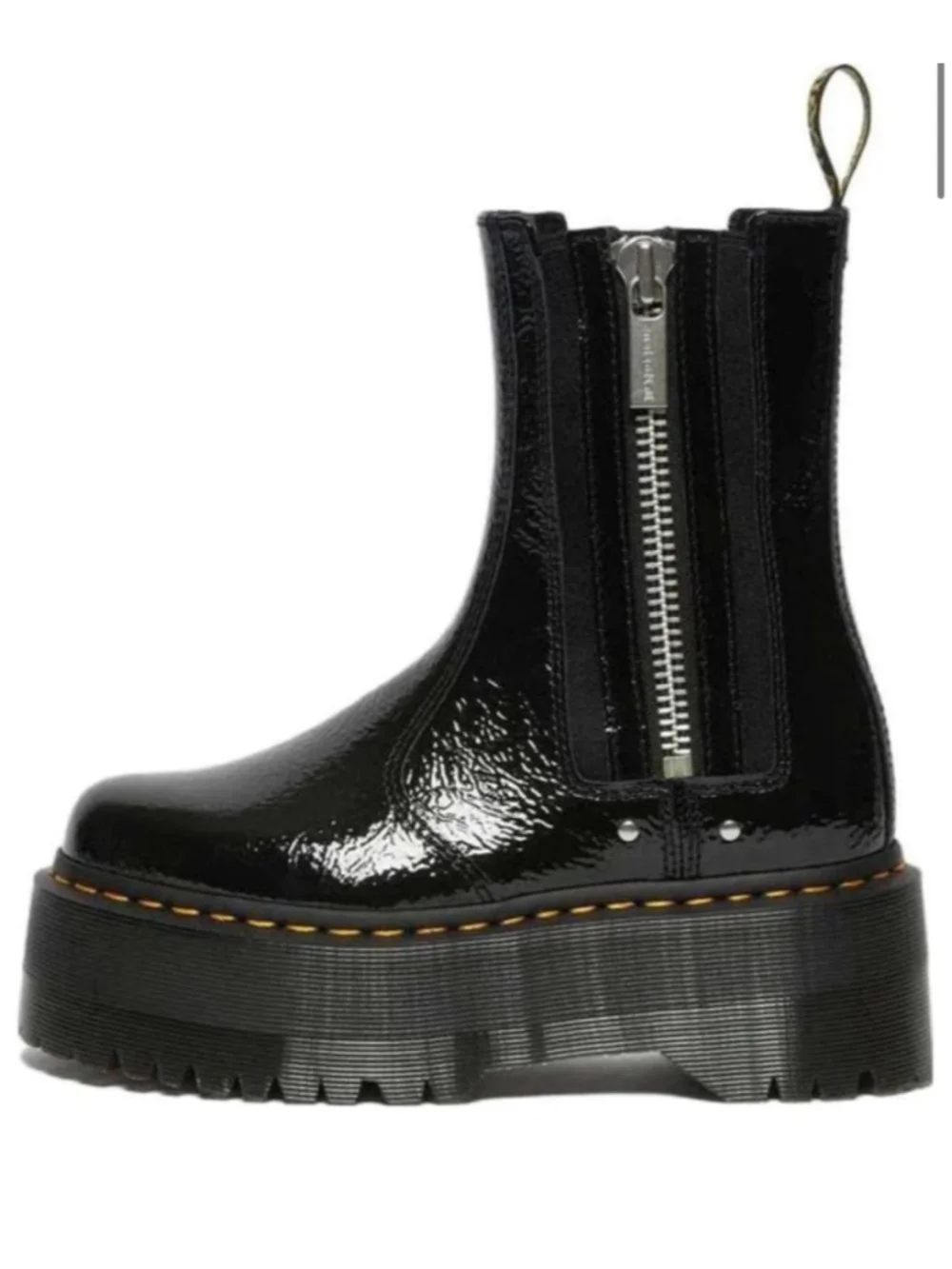 New Dr Martens Chelsea Max Distressed Platform Boots 6